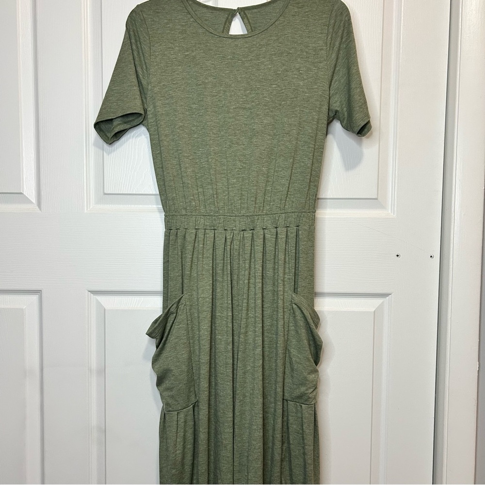 HALARA Backless Side Pocket Relaxed Casual Jumpsuit